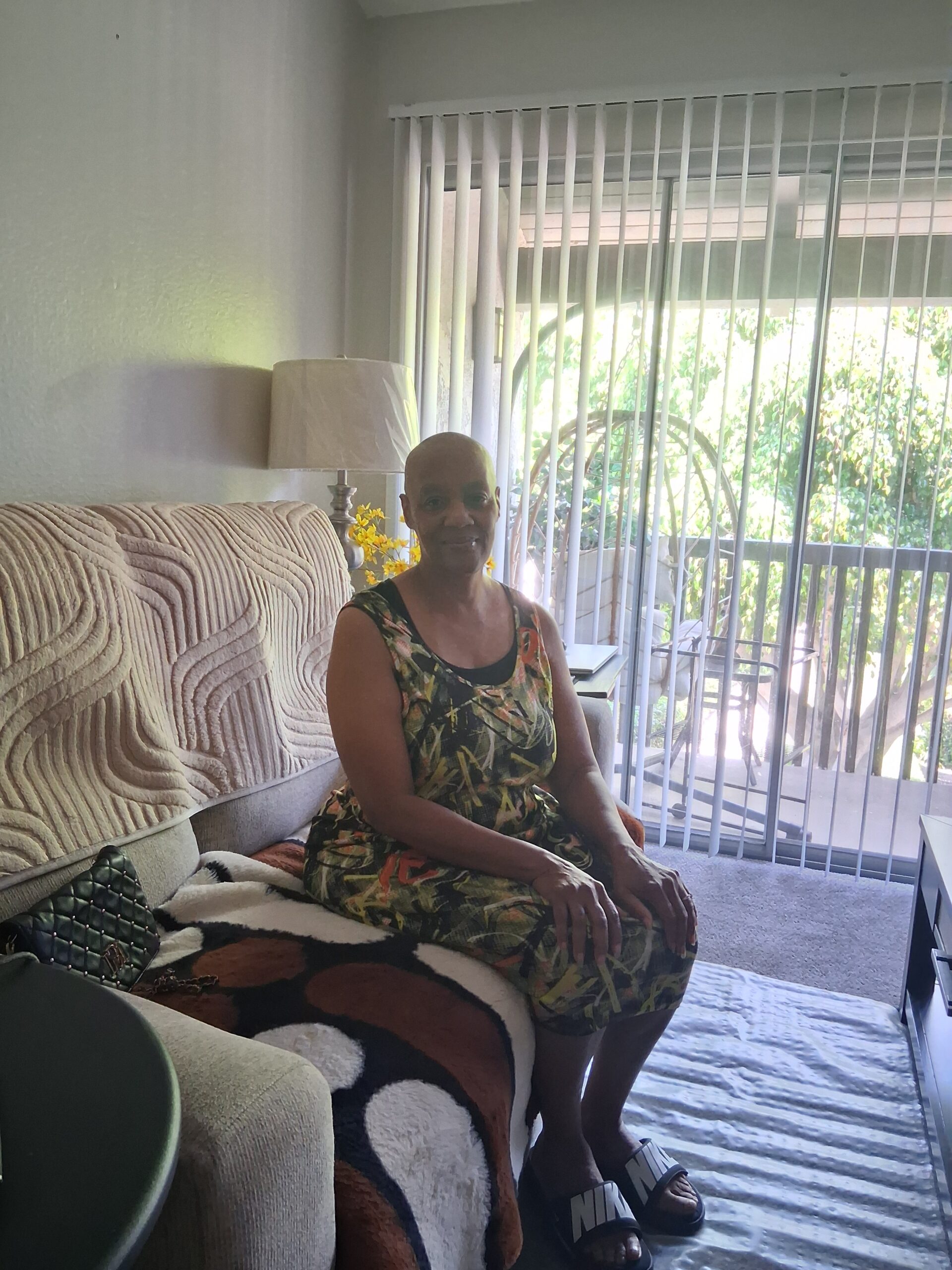 Darlene D. Thompson during recovery and the beginning of a new chapter