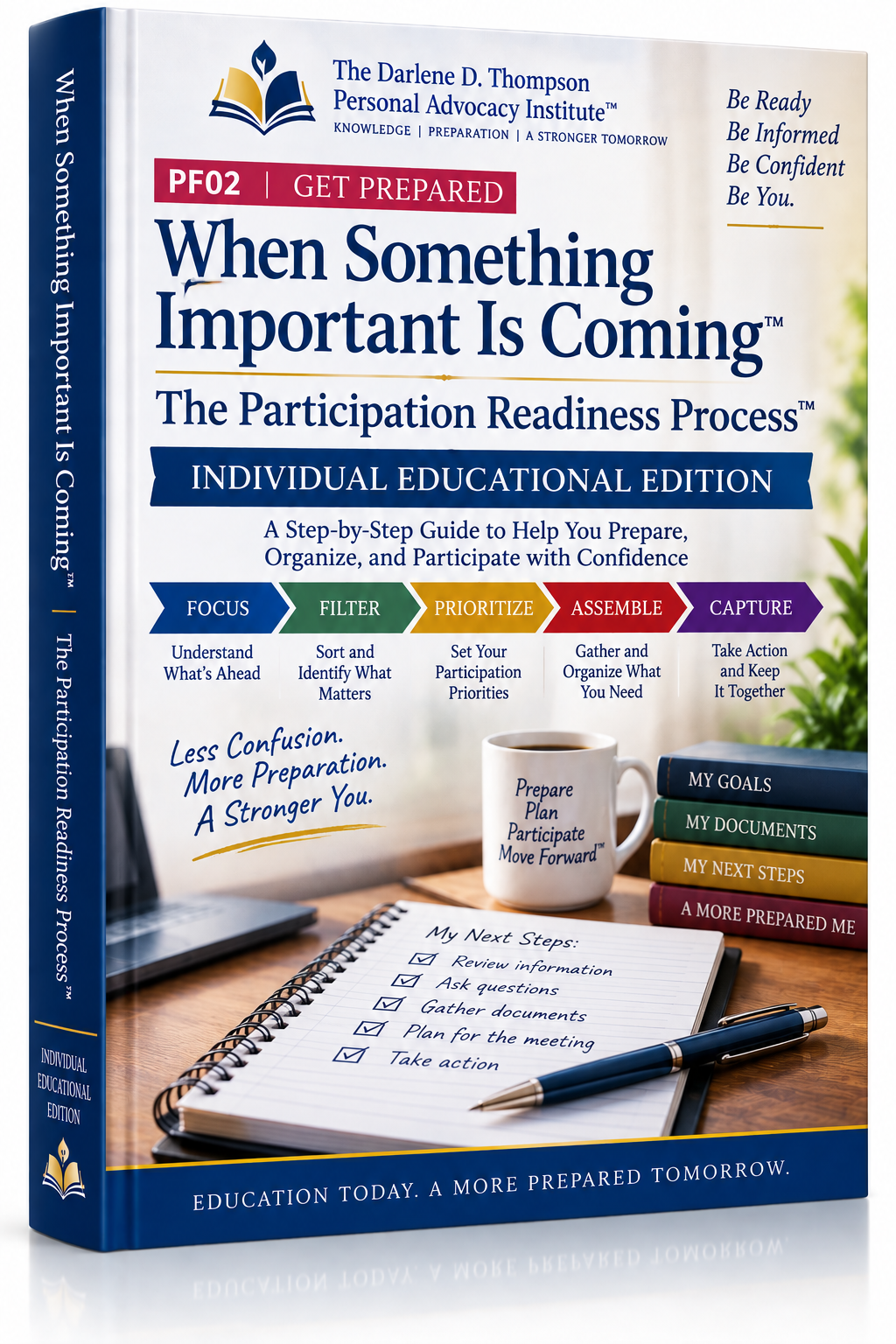 Cover of When Something Important Is Coming — Individual Educational Edition.