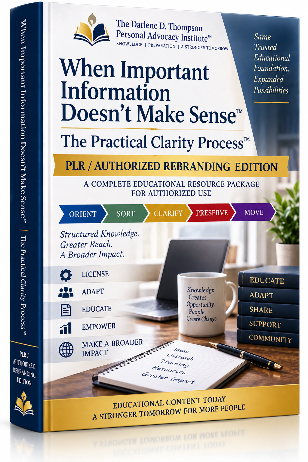 Cover of When Important Information Doesn't Make Sense — PLR / Authorized Rebranding Edition.
